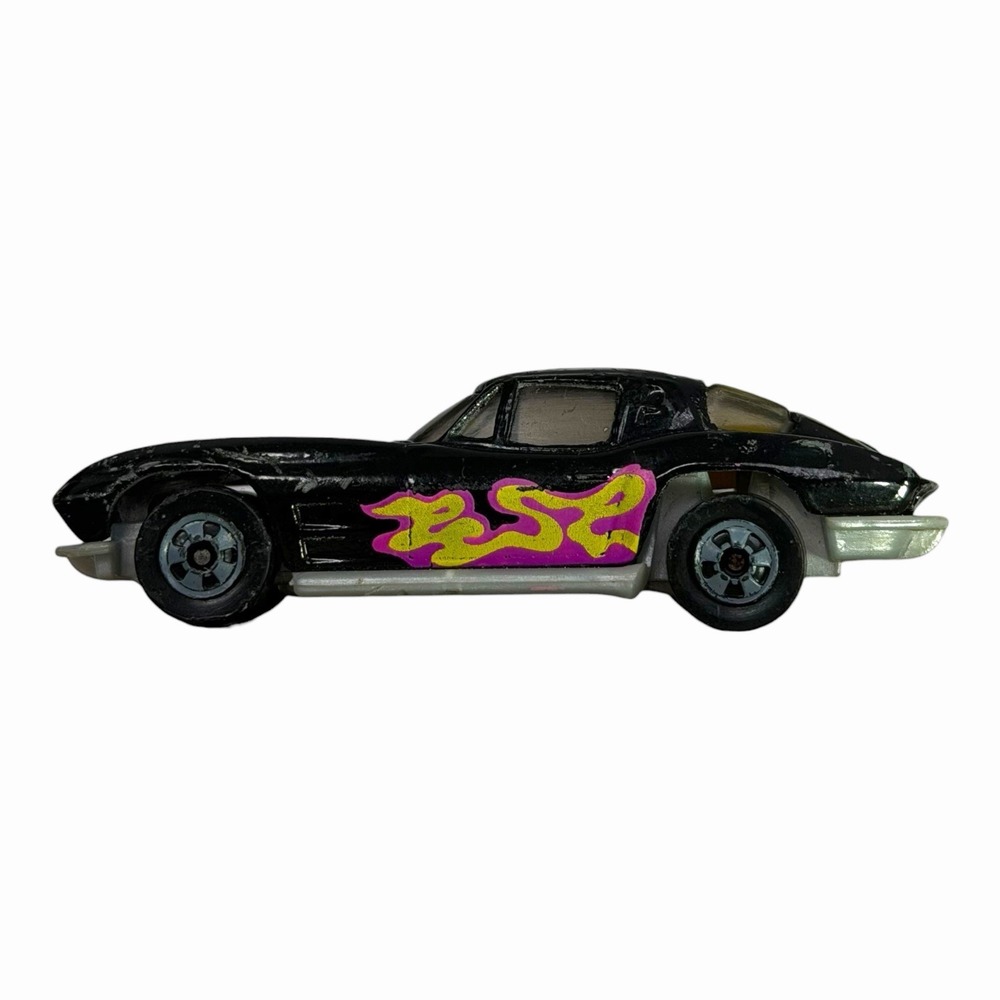 1979 Hot Wheels '63 Chevy‎ Corvette Stingray Split Window Black Diecast - Picture 9 of 13